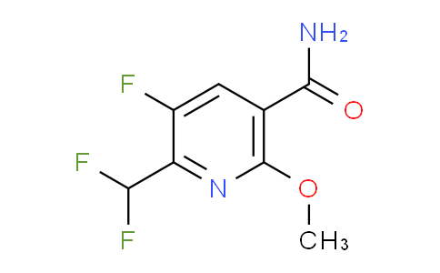 AM90863 | 1805193-35-4 | 2-(Difluoromethyl)-3-fluoro-6-methoxypyridine-5-carboxamide