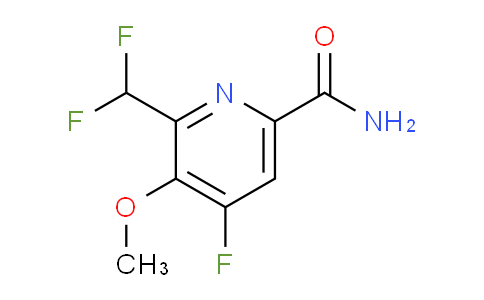 2-(Difluoromethyl)-4-fluoro-3-methoxypyridine-6-carboxamide