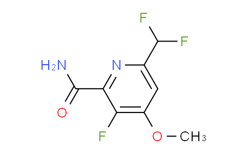 AM90869 | 1805438-10-1 | 6-(Difluoromethyl)-3-fluoro-4-methoxypyridine-2-carboxamide