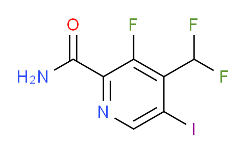 4-(Difluoromethyl)-3-fluoro-5-iodopyridine-2-carboxamide