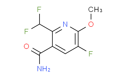 2-(Difluoromethyl)-5-fluoro-6-methoxypyridine-3-carboxamide