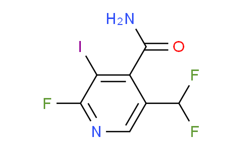 AM90873 | 1805477-48-8 | 5-(Difluoromethyl)-2-fluoro-3-iodopyridine-4-carboxamide