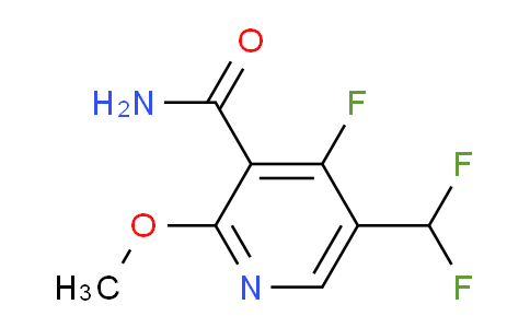 AM90888 | 1805176-26-4 | 5-(Difluoromethyl)-4-fluoro-2-methoxypyridine-3-carboxamide