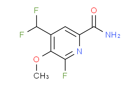 AM90895 | 1806878-85-2 | 4-(Difluoromethyl)-2-fluoro-3-methoxypyridine-6-carboxamide