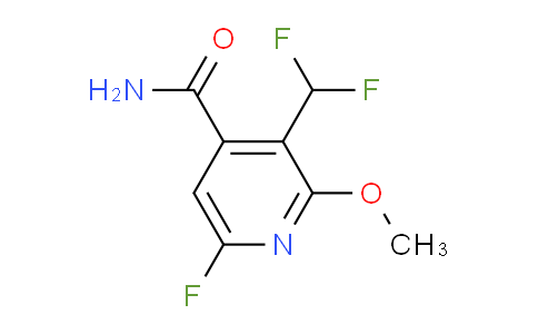 AM90904 | 1805462-63-8 | 3-(Difluoromethyl)-6-fluoro-2-methoxypyridine-4-carboxamide