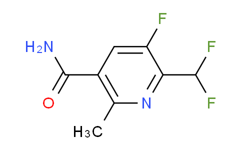 2-(Difluoromethyl)-3-fluoro-6-methylpyridine-5-carboxamide
