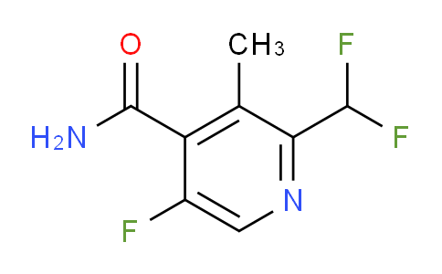 2-(Difluoromethyl)-5-fluoro-3-methylpyridine-4-carboxamide