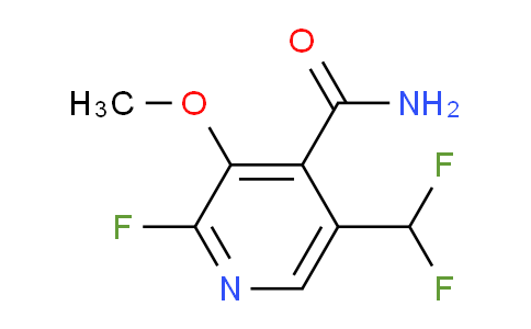 AM90916 | 1805193-50-3 | 5-(Difluoromethyl)-2-fluoro-3-methoxypyridine-4-carboxamide
