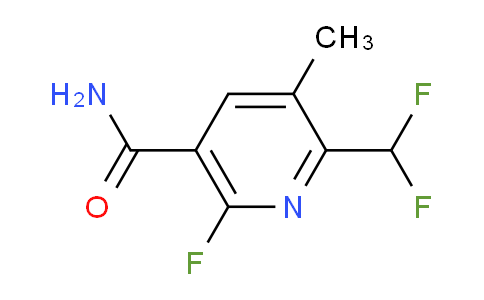 2-(Difluoromethyl)-6-fluoro-3-methylpyridine-5-carboxamide