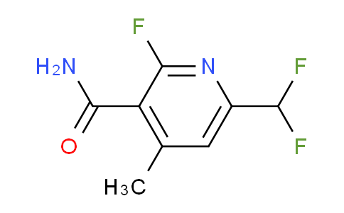 6-(Difluoromethyl)-2-fluoro-4-methylpyridine-3-carboxamide