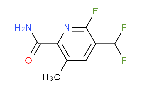 3-(Difluoromethyl)-2-fluoro-5-methylpyridine-6-carboxamide