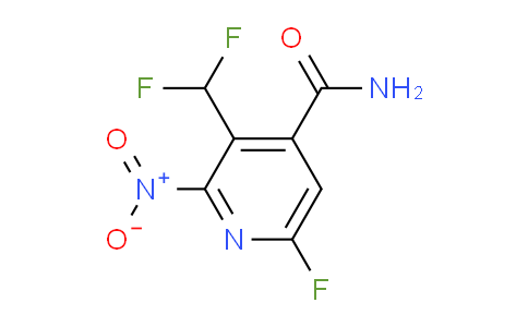 AM90981 | 1806989-64-9 | 3-(Difluoromethyl)-6-fluoro-2-nitropyridine-4-carboxamide