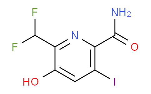 AM90986 | 1806884-88-7 | 2-(Difluoromethyl)-3-hydroxy-5-iodopyridine-6-carboxamide