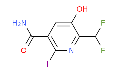 AM90987 | 1805455-47-3 | 2-(Difluoromethyl)-3-hydroxy-6-iodopyridine-5-carboxamide
