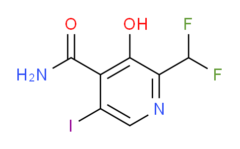 AM90990 | 1805195-41-8 | 2-(Difluoromethyl)-3-hydroxy-5-iodopyridine-4-carboxamide