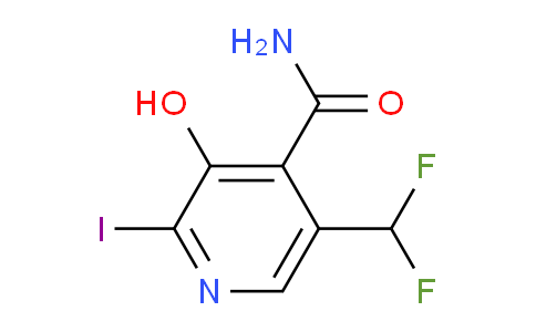 AM90992 | 1807109-13-2 | 5-(Difluoromethyl)-3-hydroxy-2-iodopyridine-4-carboxamide