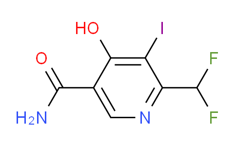 AM90996 | 1807127-44-1 | 2-(Difluoromethyl)-4-hydroxy-3-iodopyridine-5-carboxamide