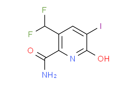 AM91000 | 1806941-03-6 | 5-(Difluoromethyl)-2-hydroxy-3-iodopyridine-6-carboxamide