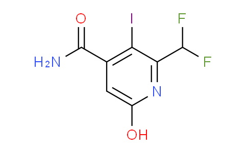 AM91008 | 1805543-50-3 | 2-(Difluoromethyl)-6-hydroxy-3-iodopyridine-4-carboxamide