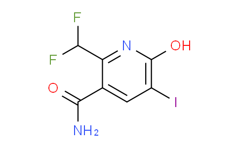 AM91009 | 1805455-67-7 | 2-(Difluoromethyl)-6-hydroxy-5-iodopyridine-3-carboxamide