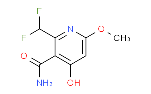 AM91011 | 1805531-09-2 | 2-(Difluoromethyl)-4-hydroxy-6-methoxypyridine-3-carboxamide