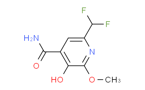 AM91016 | 1805254-00-5 | 6-(Difluoromethyl)-3-hydroxy-2-methoxypyridine-4-carboxamide