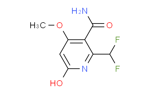 2-(Difluoromethyl)-6-hydroxy-4-methoxypyridine-3-carboxamide