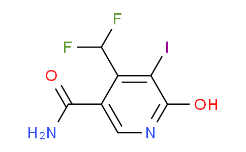 AM91021 | 1805259-32-8 | 4-(Difluoromethyl)-2-hydroxy-3-iodopyridine-5-carboxamide