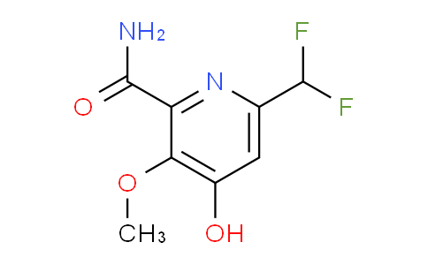 AM91034 | 1805067-79-1 | 6-(Difluoromethyl)-4-hydroxy-3-methoxypyridine-2-carboxamide