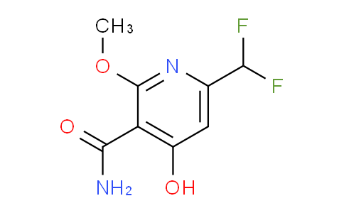 AM91035 | 1805205-41-7 | 6-(Difluoromethyl)-4-hydroxy-2-methoxypyridine-3-carboxamide