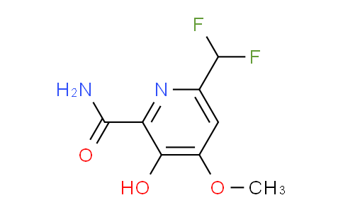 AM91037 | 1805198-83-7 | 6-(Difluoromethyl)-3-hydroxy-4-methoxypyridine-2-carboxamide