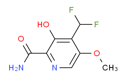 AM91041 | 1806972-63-3 | 4-(Difluoromethyl)-3-hydroxy-5-methoxypyridine-2-carboxamide