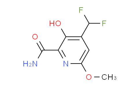 AM91042 | 1805448-21-8 | 4-(Difluoromethyl)-3-hydroxy-6-methoxypyridine-2-carboxamide