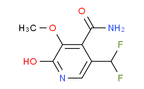 AM91043 | 1806972-72-4 | 5-(Difluoromethyl)-2-hydroxy-3-methoxypyridine-4-carboxamide