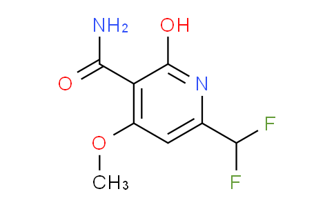 AM91045 | 1805531-16-1 | 6-(Difluoromethyl)-2-hydroxy-4-methoxypyridine-3-carboxamide