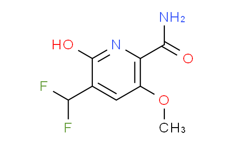 AM91048 | 1805485-38-4 | 3-(Difluoromethyl)-2-hydroxy-5-methoxypyridine-6-carboxamide