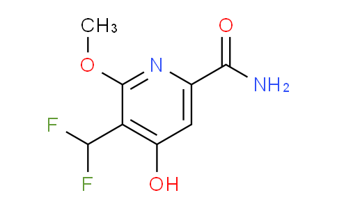 AM91051 | 1805599-01-2 | 3-(Difluoromethyl)-4-hydroxy-2-methoxypyridine-6-carboxamide