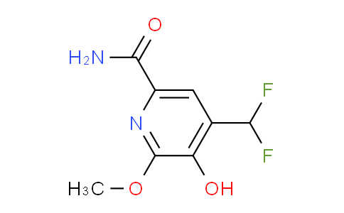 AM91058 | 1805254-06-1 | 4-(Difluoromethyl)-3-hydroxy-2-methoxypyridine-6-carboxamide