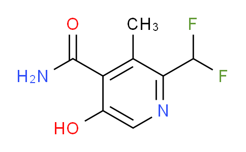 AM91062 | 1806935-90-9 | 2-(Difluoromethyl)-5-hydroxy-3-methylpyridine-4-carboxamide