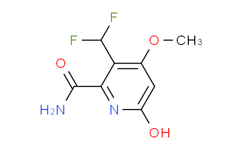 AM91063 | 1805254-21-0 | 3-(Difluoromethyl)-6-hydroxy-4-methoxypyridine-2-carboxamide