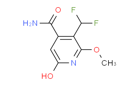 AM91064 | 1807130-34-2 | 3-(Difluoromethyl)-6-hydroxy-2-methoxypyridine-4-carboxamide