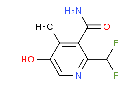 AM91065 | 1805395-92-9 | 2-(Difluoromethyl)-5-hydroxy-4-methylpyridine-3-carboxamide