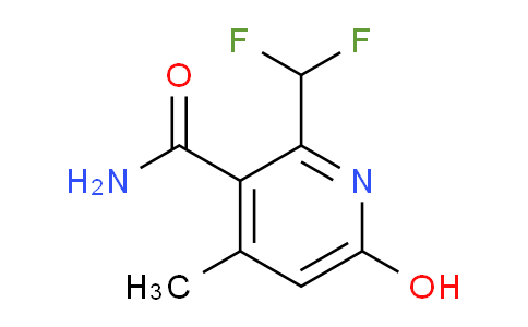 2-(Difluoromethyl)-6-hydroxy-4-methylpyridine-3-carboxamide