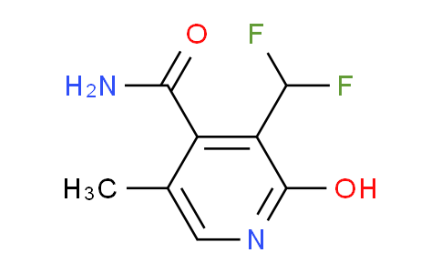 3-(Difluoromethyl)-2-hydroxy-5-methylpyridine-4-carboxamide
