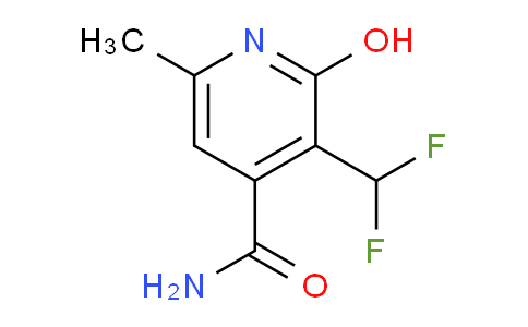 3-(Difluoromethyl)-2-hydroxy-6-methylpyridine-4-carboxamide
