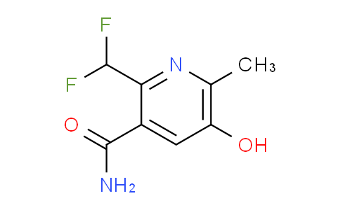 AM91080 | 1806881-18-4 | 2-(Difluoromethyl)-5-hydroxy-6-methylpyridine-3-carboxamide