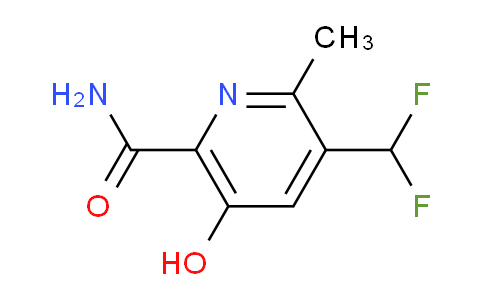 AM91088 | 1805535-83-4 | 3-(Difluoromethyl)-5-hydroxy-2-methylpyridine-6-carboxamide