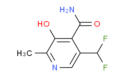 AM91090 | 1805259-36-2 | 5-(Difluoromethyl)-3-hydroxy-2-methylpyridine-4-carboxamide