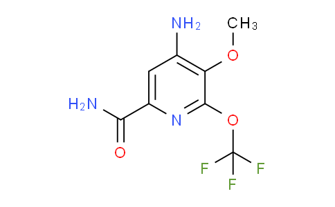 AM91100 | 1805968-16-4 | 4-Amino-3-methoxy-2-(trifluoromethoxy)pyridine-6-carboxamide