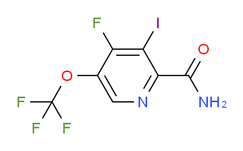 AM91110 | 1804302-78-0 | 4-Fluoro-3-iodo-5-(trifluoromethoxy)pyridine-2-carboxamide